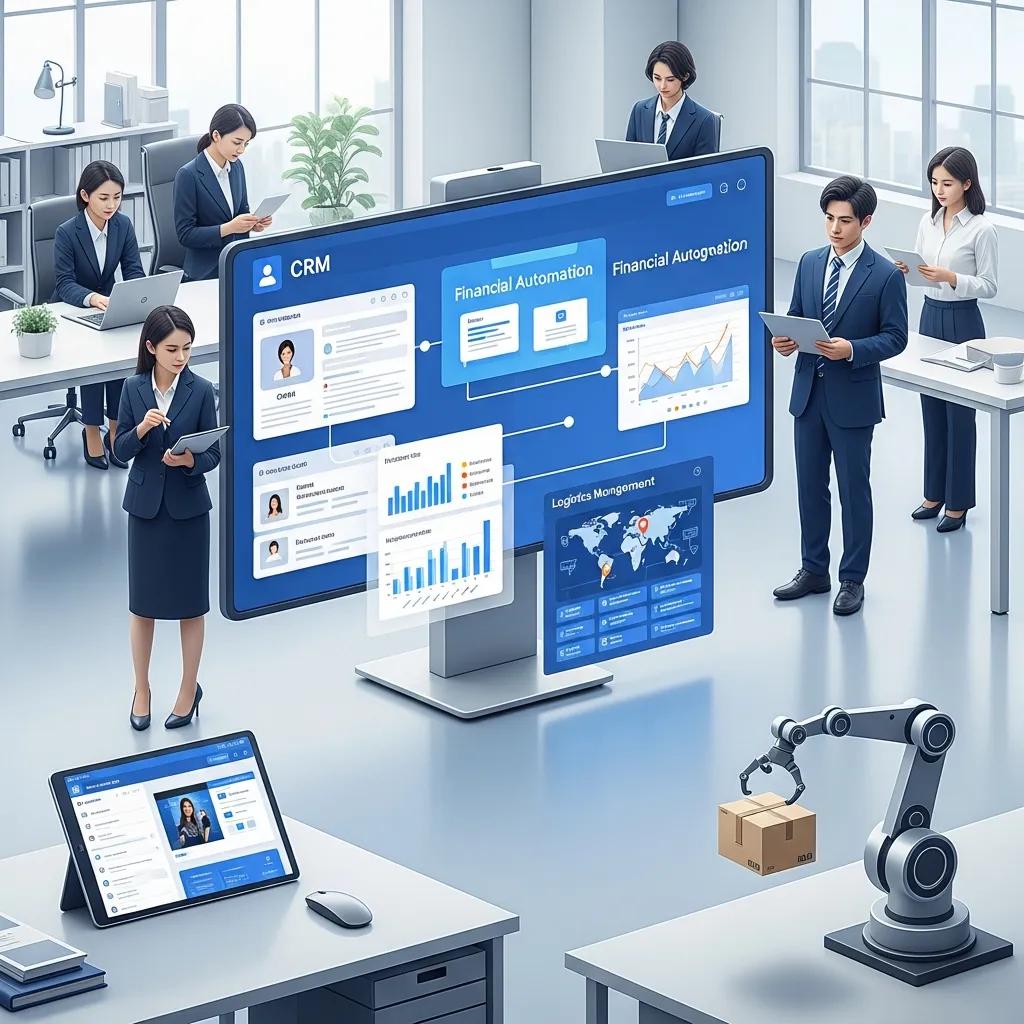 Resumen de soluciones de automatizaci&oacute;n para &aacute;reas clave en PYMES